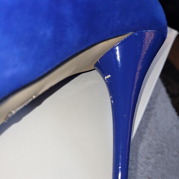 BAKERS Shoes Style Eryn Blue Platform Pumps - Picture 7 of 12